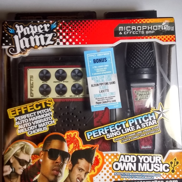 WowWee Paper Jamz Pro Series Microphone and Effect - Picture 1 of 2